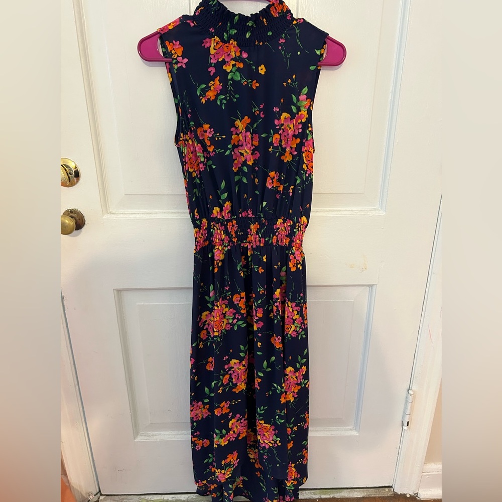 Nanette Lepore Floral High Low Dress Size 4 NBW